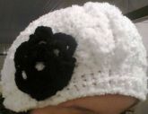 Boina Amor com Flor Simples